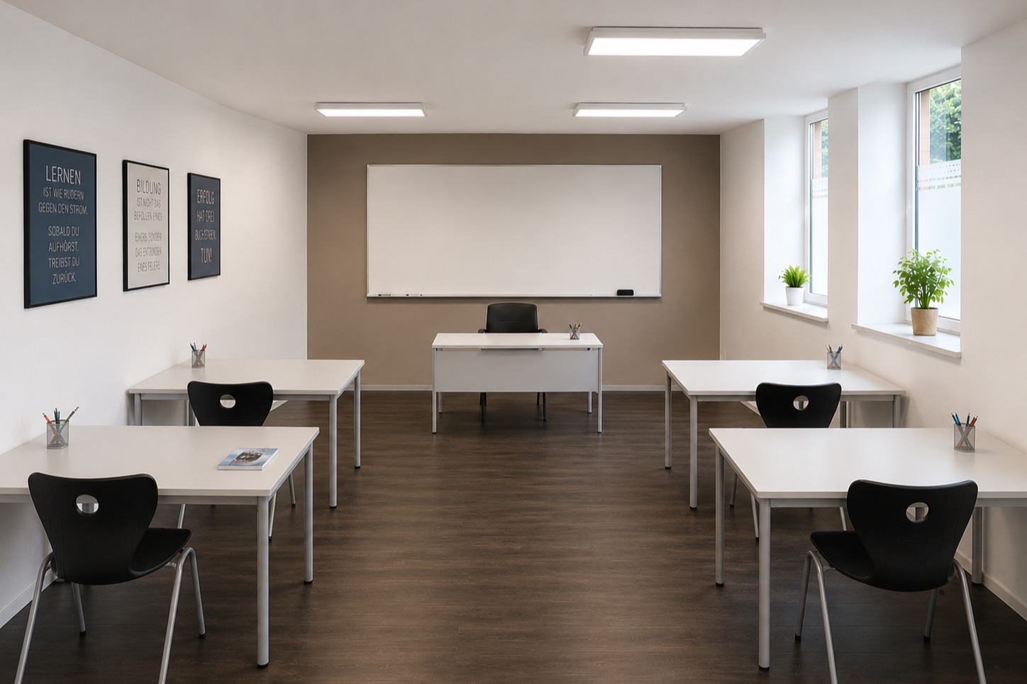 Unterrichtsraum bei ProStudy in Sontra